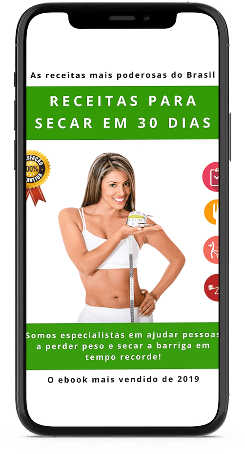 E-book Receitas para secar em 30 dias